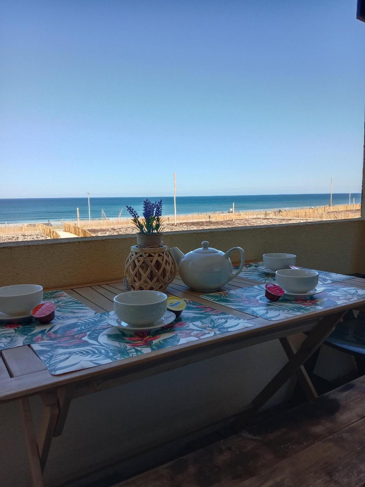 L'Ocean&Dunes Vue A 180° En Bord De Plage Lacanau Buitenkant foto